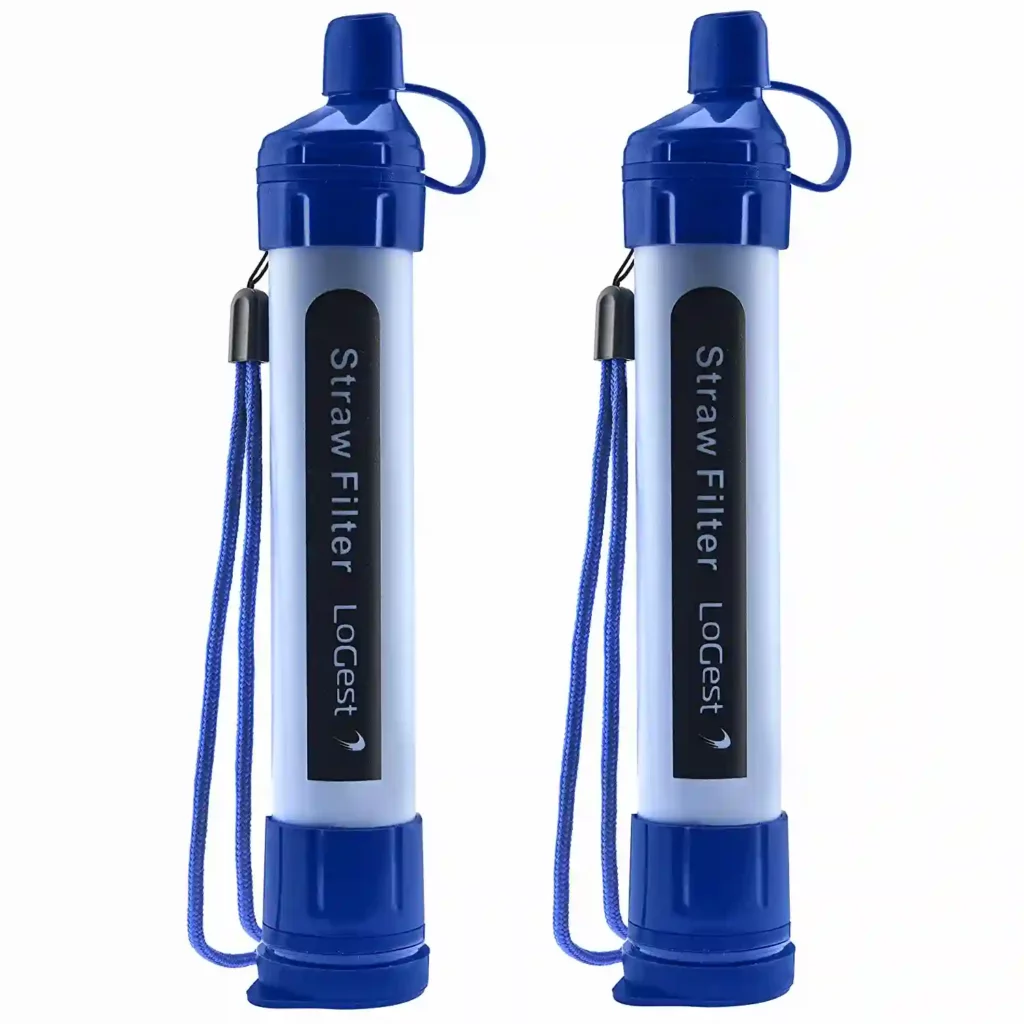 2 Pack Water Filter Straw