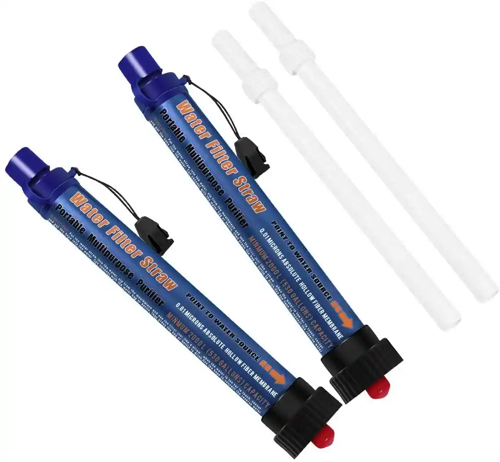 SurvivalStraw Water Filter Straw