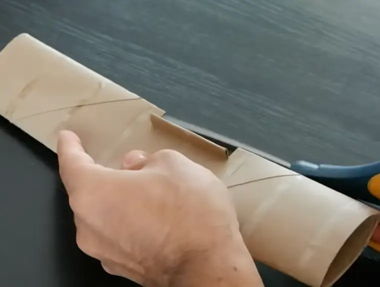 cut the cardboard