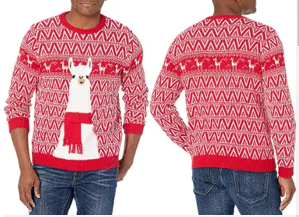 Blizzard Bay Men's Festive Llama